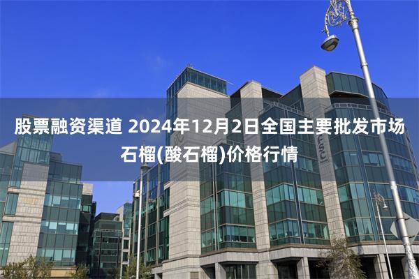 股票融资渠道 2024年12月2日全国主要批发市场石榴(酸石榴)价格行情