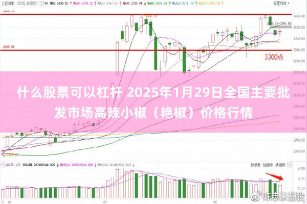 什么股票可以杠杆 2025年1月29日全国主要批发市场高辣小椒（艳椒）价格行情