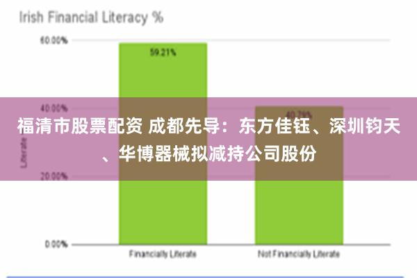 福清市股票配资 成都先导：东方佳钰、深圳钧天、华博器械拟减持公司股份